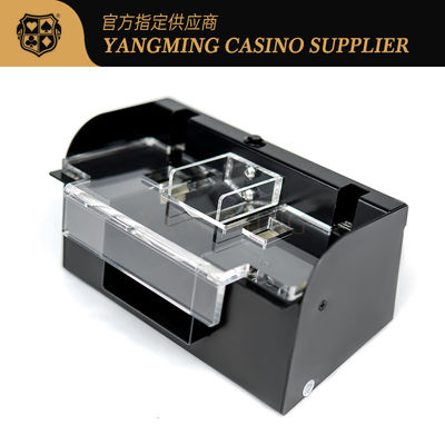 Εταιρεία Wholesale Metal 2 Deck Poker Shuffler Anti-Cheat Silent Shuffler Καζίνο Μπακαρά Διασκέδαση Πόκερ Desktop Shuffler