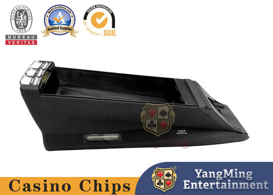 Όλο μαύρο Laser Barcode 8 Deck Poker Ηλεκτρονικός Πωλητής για Τυχερά Διεθνή Τουρνουά
