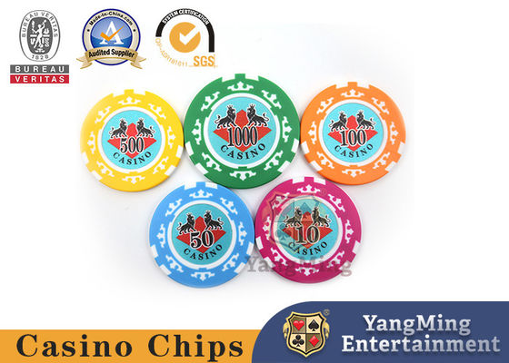 760PCS Προσαρμοσμένα εκτυπώσιμα ABS Laser Poker Chips NFC Καζίνο RFID Chips Set