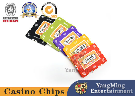 760pcs 12g αυτοκόλλητο καθαρό πηλό τσιπς πόκερ σετ για τζόγο παιχνίδι με αλουμινένιο περιτύλιγμα με αριθμό και UV λογότυπο