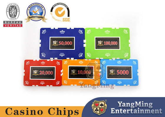 760 PCs Clay Frosted Sticker Chip Set Ηνωμένες Πολιτείες Σιδηρούν Κέντρο Clay Texas Ανεξάρτητο αντι-παραχάραξη Chip Set Factory Spot