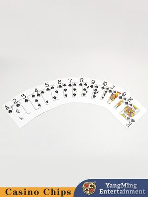Ματ Επίστρωση για Παιχνίδια Texas Hold'Em, Αντι-δακτυλικό αποτύπωμα, Αντιολισθητικό, Ομαλό Ανακάτεμα, Υλικό PVC, Πλαστικό, Μεγάλη Εκτύπωση, 280 γραμμάρια, Μαύρο, Χαρτιά Παιχνιδιού σε Κουτί.