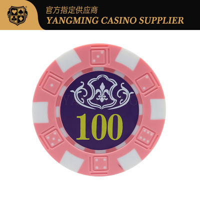 Απομίμηση Us ABS Ζάρια Chip Sets Μπακαρά Καζίνο Casual Entertainment Poker Game Chip