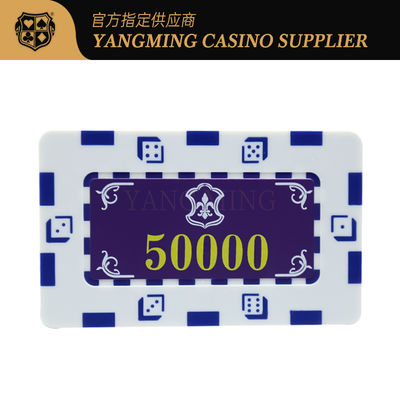 11.5g πλαστικό πόκερ Chipset χαρτοπαικτικών λεσχών αργίλου του Τέξας BlackJack με το UV σημάδι και την περίπτωση