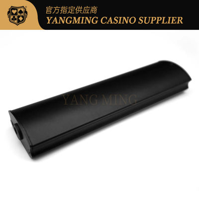 Όλος ο μαύρος ελεγκτής νομισμάτων τσιπ χαρτοπαικτικών λεσχών πόκερ μετάλλων φορητός UV πορφυρός ελαφρύς