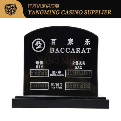 Διαρκής γραμμές τυχερών παιχνιδιών Limited Bet Casino Game Accessories Προσαρμοσμένο νικητήριο λογότυπο