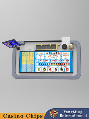Αυτόματα το SIC BO ΧΩΡΊΖΕΙ ΣΕ ΤΕΤΡΆΓΩΝΑ το σύστημα επιτραπέζιων μπακαράδων παιχνιδιού με την επίδειξη 24HD