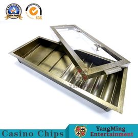 Mashup RFID χαρτοπαικτικών λεσχών μετάλλων τσιπ διπλή κλειδαριά 540*210mm στρώματος δίσκων ενιαία