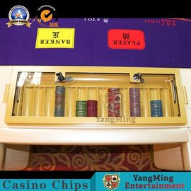 Εργοστάσιο Original Custom Gambling 8-10 Player Layout Print Baccarat Texas Poker Table Λογότυπο Προσαρμοσμένο