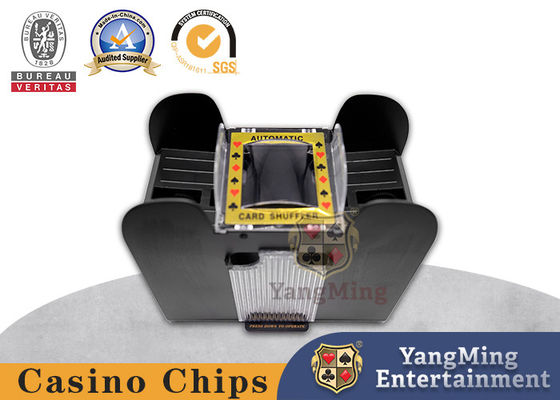 ABS Plastic Playing Card Shuffler With 4 AA Batteries For VIP Room