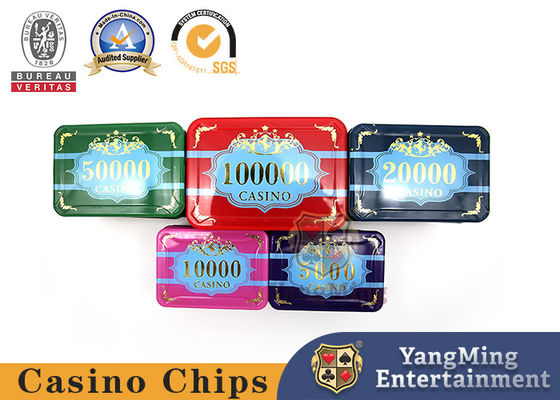 760 κομμάτια μοβ φως αντι-παραχάραξη Texas Hold'em θερμό σφραγισμό πλαστικό τσιπ σετ υψηλής ποιότητας κρυστάλλινο ακρυλικό τσιπ νόμισμα εργοστάσιο σημείο