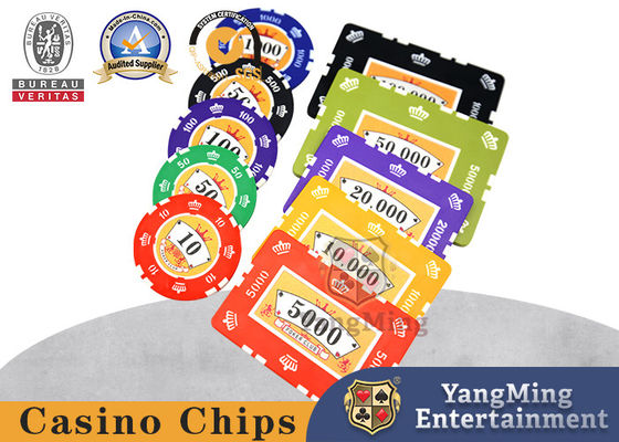 46mm 760 κλασικών του Τέξας Holdem πόκερ τσιπ κομμάτια νομισμάτων συνόλου πλαστικών