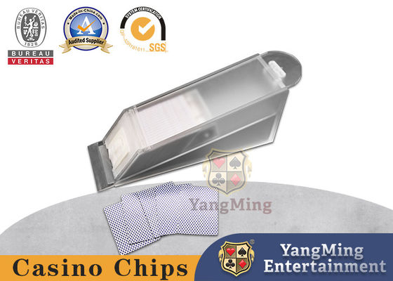 8 η γέφυρα πάγωσε το ακρυλικό παπούτσι εμπόρων επιτραπέζιων καρτών πόκερ διαφανές